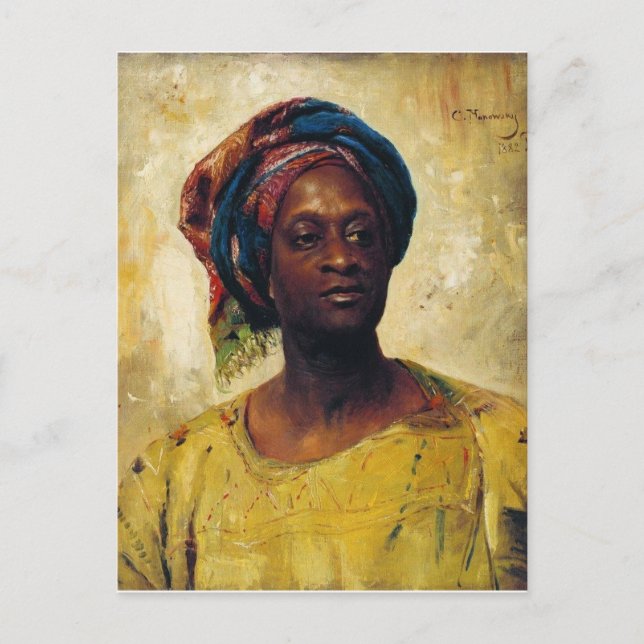 Cartão Postal An Arab in a Turban (Frente)