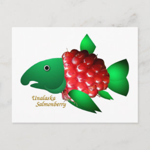 Cartão Postal An Unalaska Salmonberry
