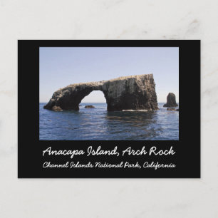 Cartão Postal Anacapa Island Arch Rock