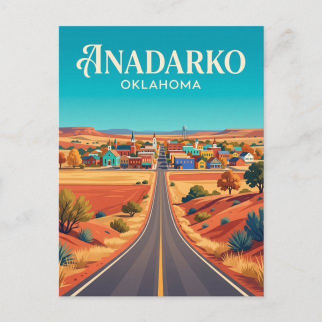 Cartão Postal Anadarko EUA (Frente)
