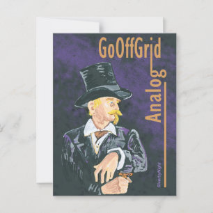 Cartão Postal Analógico - Sair da Série Grid #05