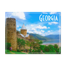 Ananuri Castle Georgia Aragvi Caucuses Montanhas