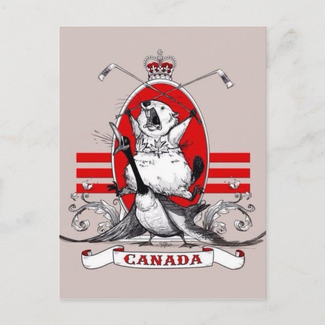 Cartão Postal Anarquia Canadiana (Frente)