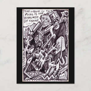 Cartão Postal Anarquista do Large por Brian Benson