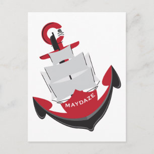Cartão Postal âncora de maydazime