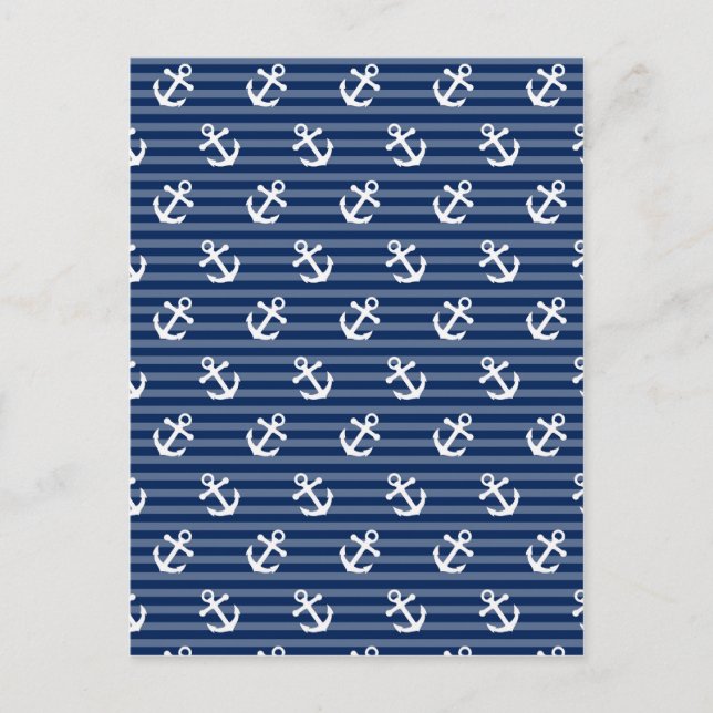 Cartão Postal Âncoras Inclinação (Frente)