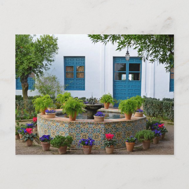 Cartão Postal Andalusia Patios (Frente)