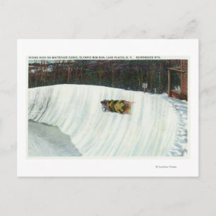 Cartão Postal Andando a Curva Whiteface