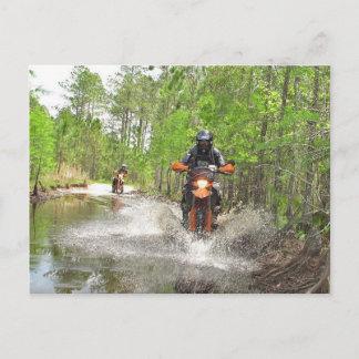 Cartão Postal Andando na Flórida Dirtbike