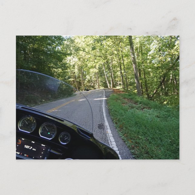 Cartão Postal Andando O Dragão (Frente)