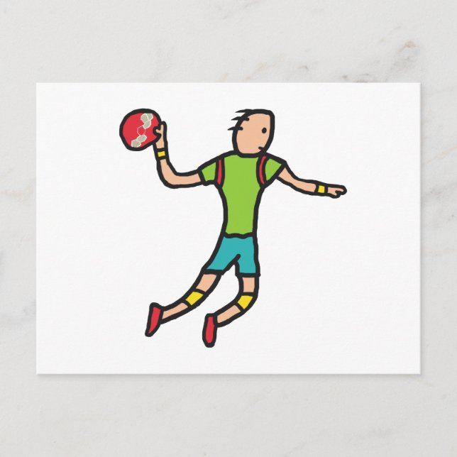 Cartão Postal Andebol (Frente)