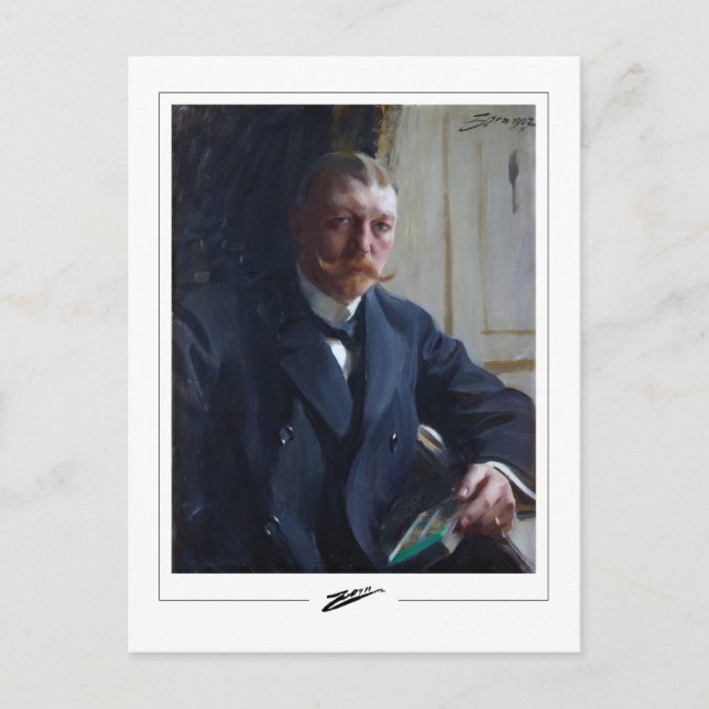Cartão Postal Anders Zorn #384 - Cartão-postal de arte fina (Frente)