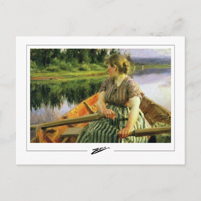 Cartão Postal Anders Zorn #51 - Cartão-postal de arte (Frente)