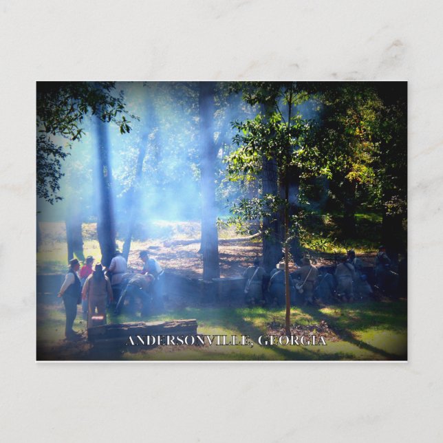 CARTÃO POSTAL ANDERSONVILLE, GEÓRGIA (Frente)