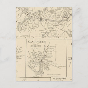Cartão Postal Andover, Merrimack Co
