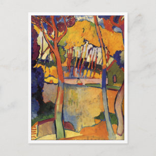Cartão Postal Andre Derain Três Árvores De Belas Artes