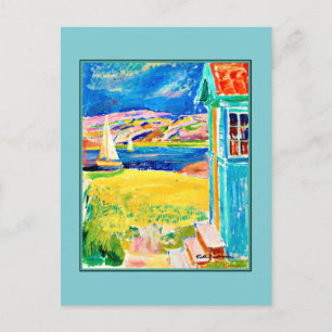 Cartão Postal Andreasson - Cena de Bohuslan (Suecia)