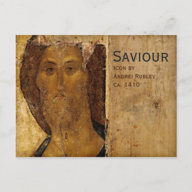 Cartão Postal Andrei Rublev Savior CC0328 (Frente)