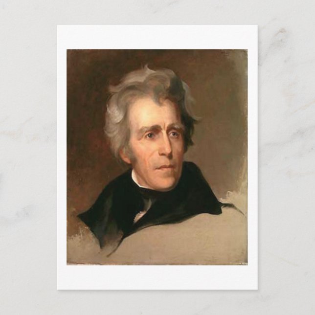 Cartão Postal Andrew Jackson (Frente)