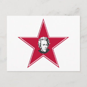 Cartão Postal Andrew Jackson Star