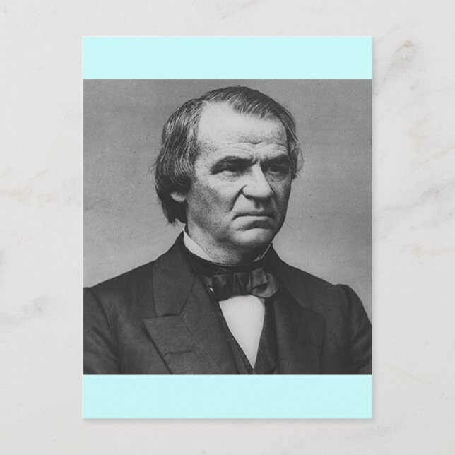 Cartão Postal Andrew Johnson 17 (Frente)