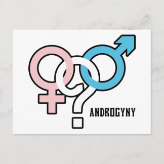 Cartão Postal Androgyny