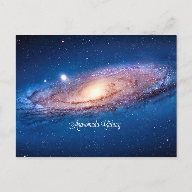 Cartão Postal Andromeda Galaxy (Frente)