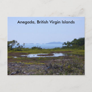 Cartão Postal Anegada BVI