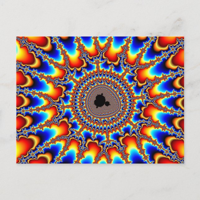 Cartão Postal Anel de chamas (Frente)
