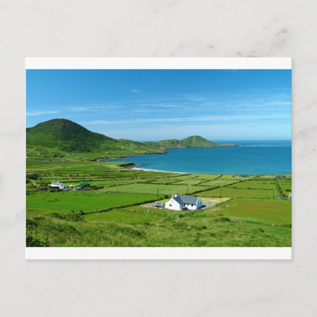 Cartão Postal Anel de Kerry (Frente)