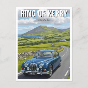 Cartão Postal Anel de Kerry Ireland Viagem