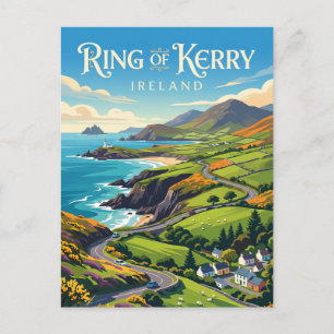 Cartão Postal Anel de Kerry Irlanda