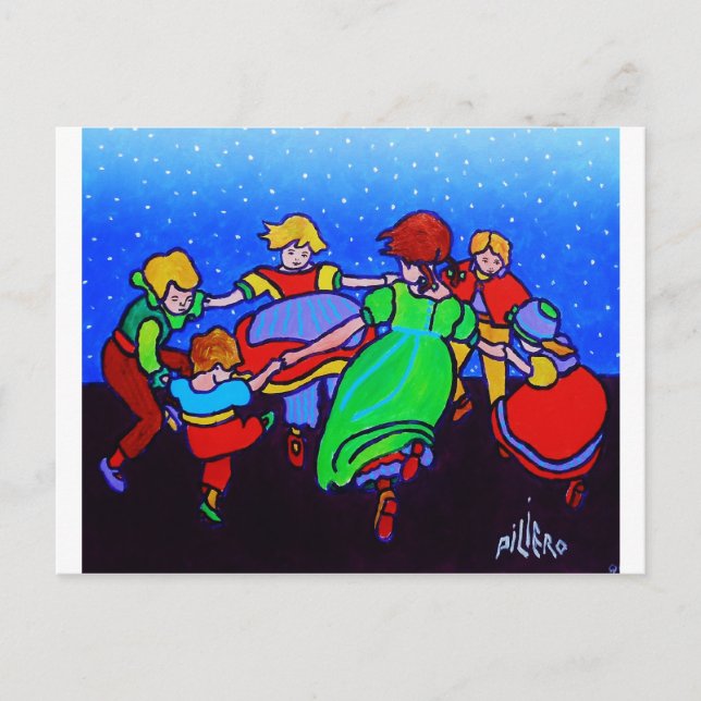 Cartão Postal Anel em volta da Rosie 2 (Frente)