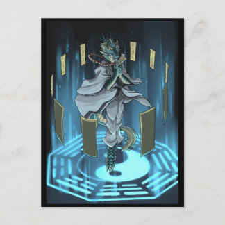 Cartão Postal Anel mágico Yin Yang