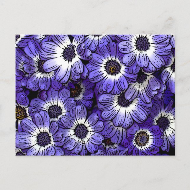 Cartão Postal Anemonas (Frente)