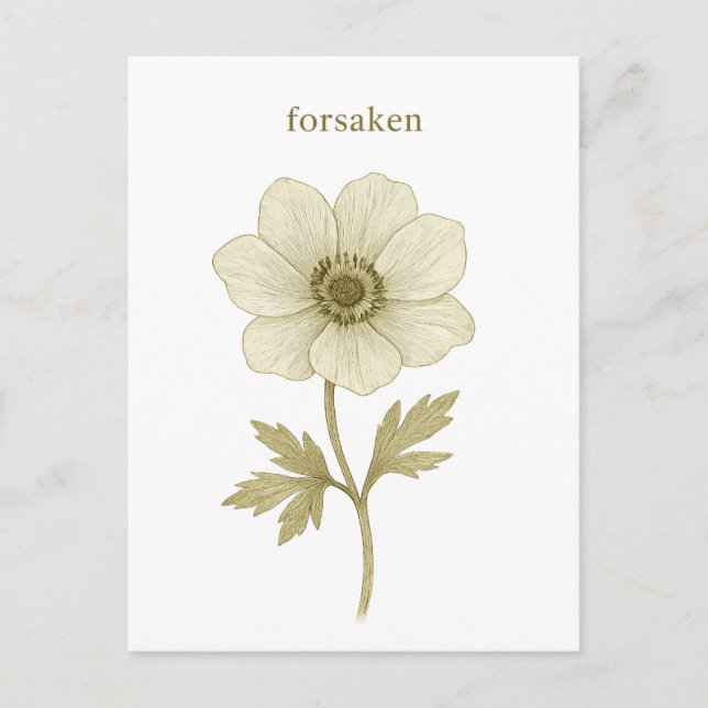 Cartão Postal Anemone - Forsaken (Frente)