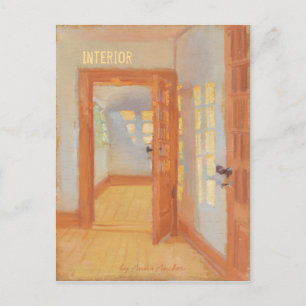 Cartão Postal Anexo C0052 da Anna Ancher Interior Brøndum