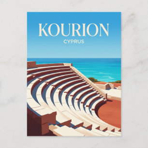 Cartão Postal Anfiteatro Antigo de Kourion Chipre