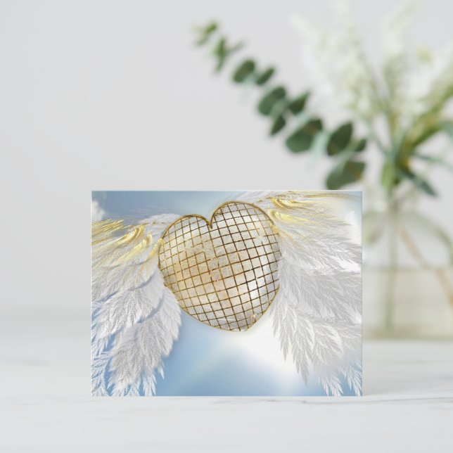 Cartão Postal Angel (Em pé/Frente)