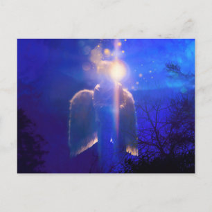 Cartão Postal Angel Boy "NUNCA SOZINHO"
