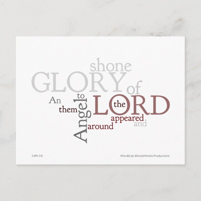 Cartão Postal Angel Exibido (Frente)