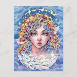 Cartão Postal Angel Eyes