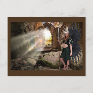 Cartão postal Angel "Gaurdian"