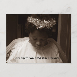 Cartão Postal Angel on Earth