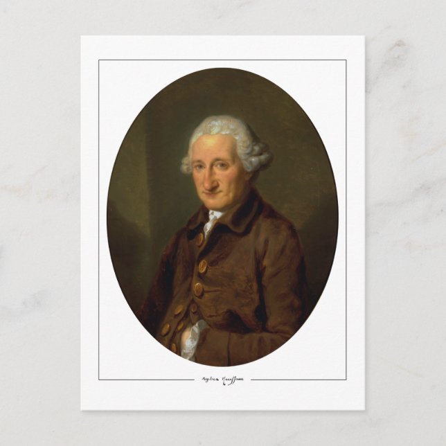 Cartão Postal Angelica Kauffman #10 - Cartão-postal de arte (Frente)