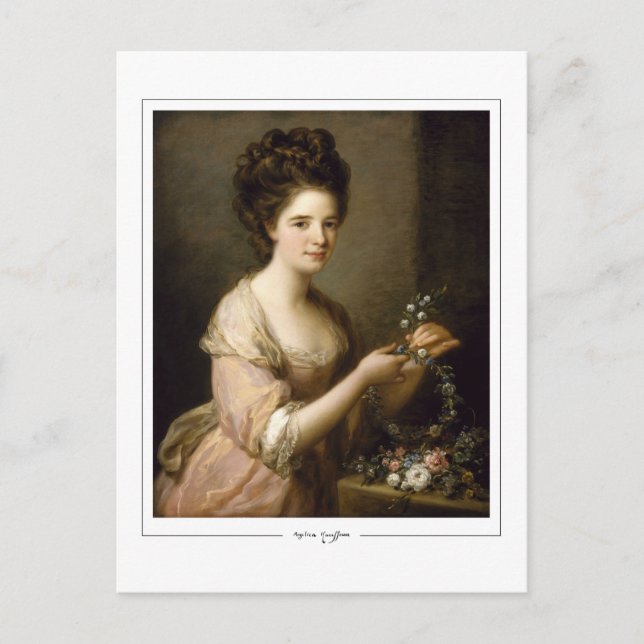 Cartão Postal Angelica Kauffman #13 - Cartão-postal de arte (Frente)
