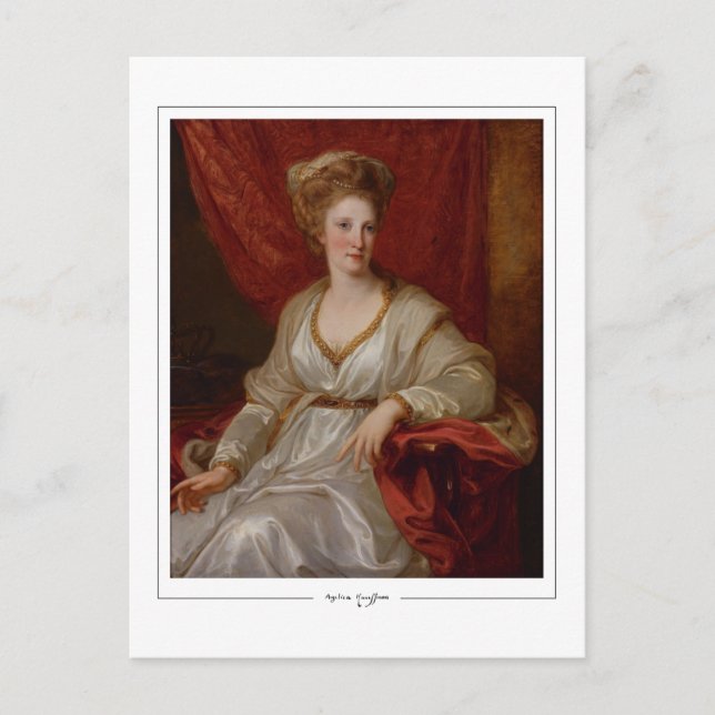 Cartão Postal Angelica Kauffman #161 - Cartão-postal de arte (Frente)