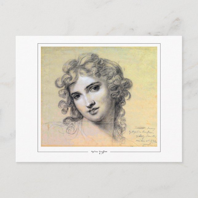 Cartão Postal Angelica Kauffman #48 - Cartão-postal de arte (Frente)