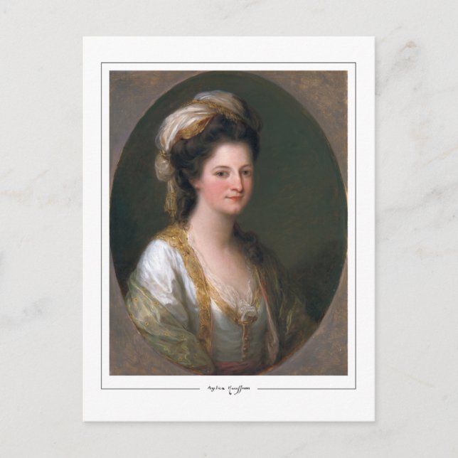 Cartão Postal Angelica Kauffman #7 - Cartão-postal de arte (Frente)