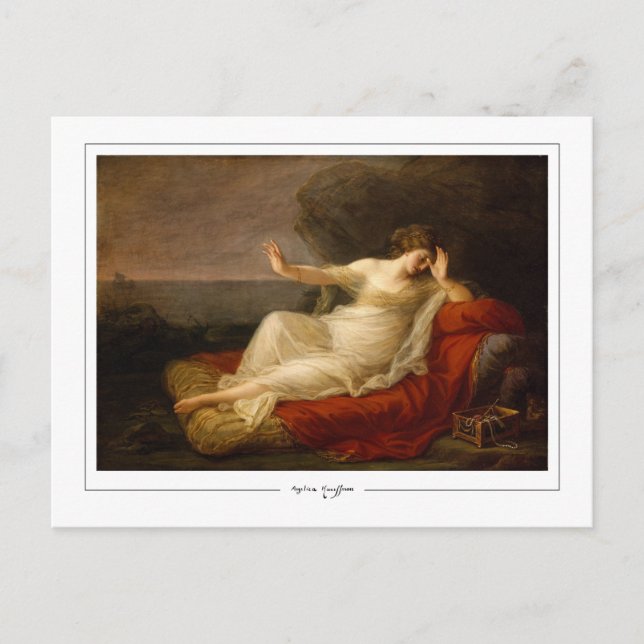 Cartão Postal Angelica Kauffman #8 - Cartão-postal de arte (Frente)